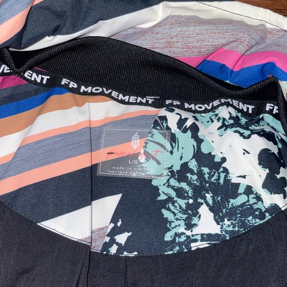 NEW Free People Movement Bunny Slope Floral Puffer Jacket Size Large - Picture 9 of 16